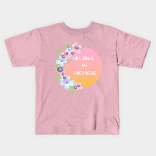 All bodies- floral Kids T-Shirt